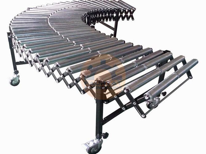Gravity Flexible Double Steel Roller Conveyors - Faurtat